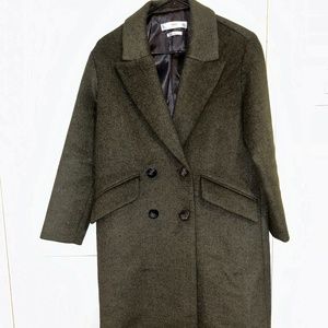 Wool Blend Coat